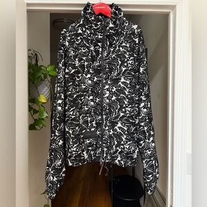 4sdesign flocked jacket